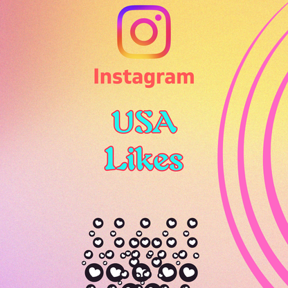 Instagram USA Likes | 1K | Premium Quality | Custom Package Upto 1 Million