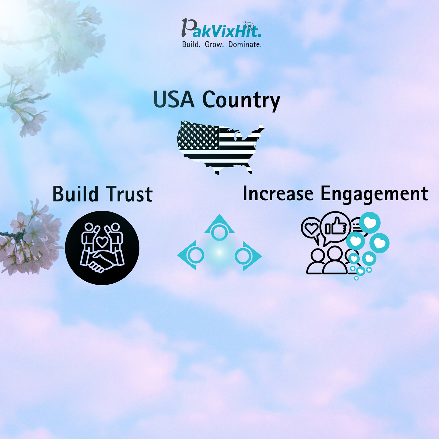 TikTok USA Likes | 1K | Premium Quality